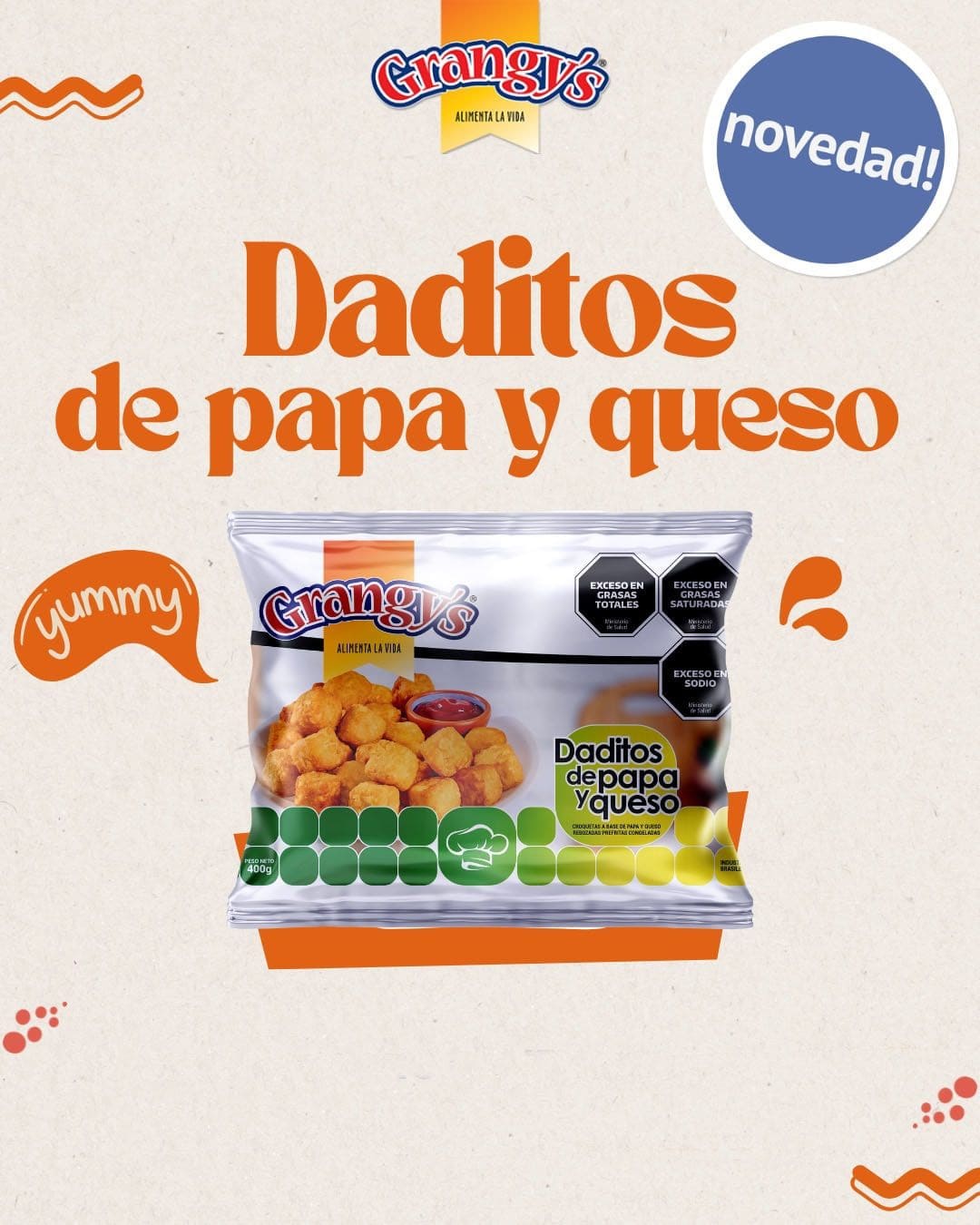 Grangys Datitos Papa Queso