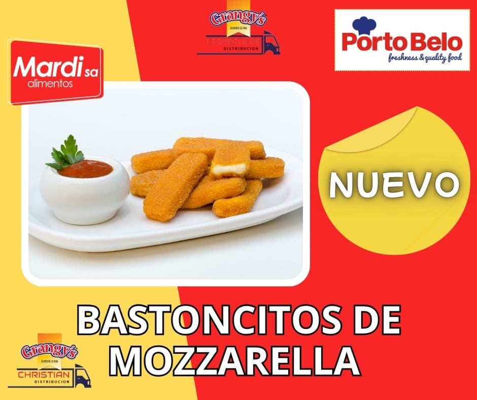 Bastoncitos Mozzarella Porto Belo