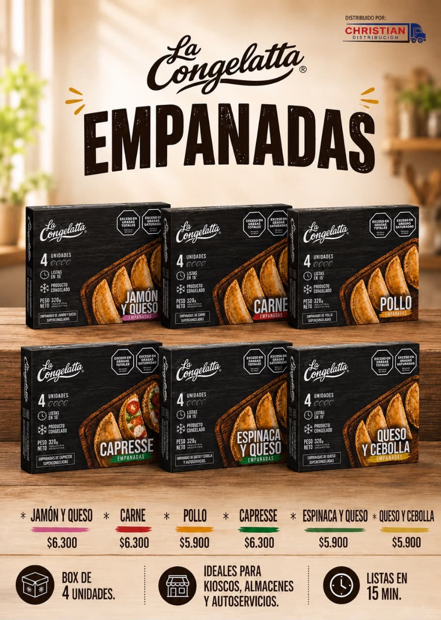 Empanadas La Congelatta