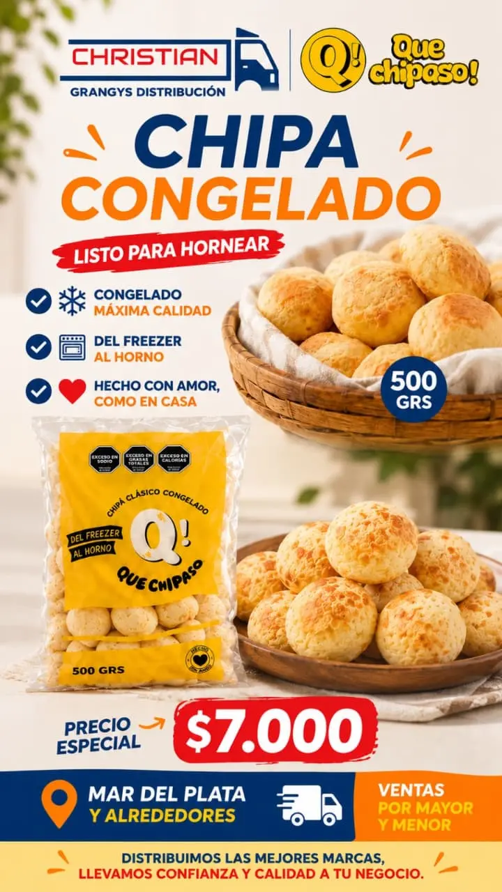 Grangys Chipa Congelado Que Chipaso