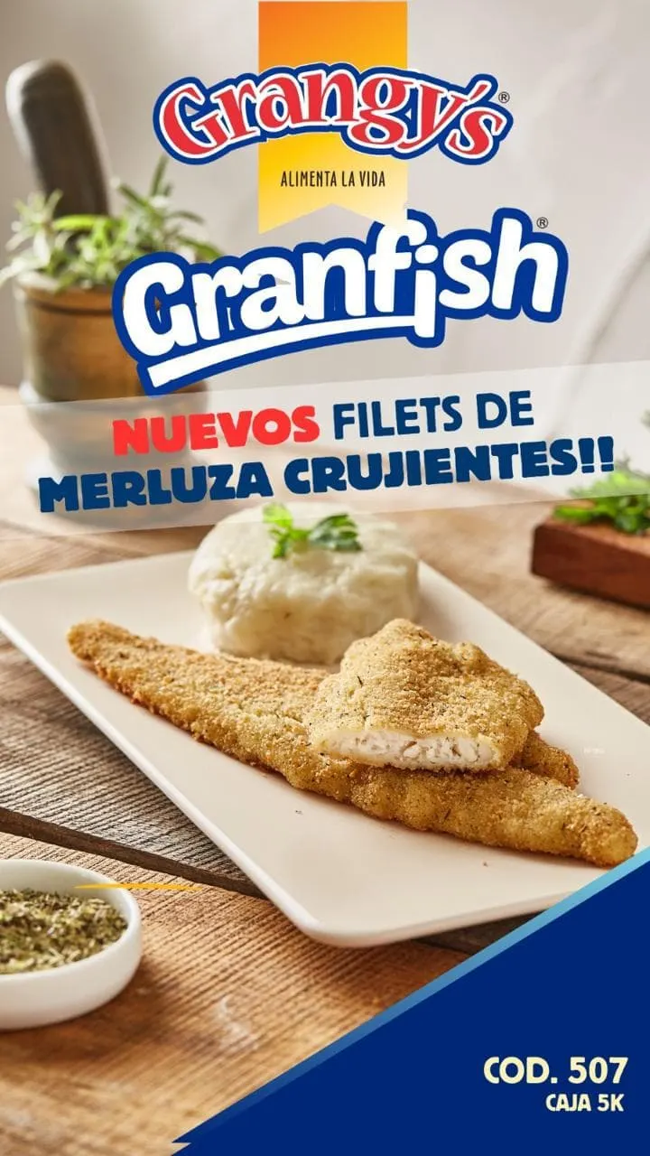 Grangys Filets Merluza Crujientes