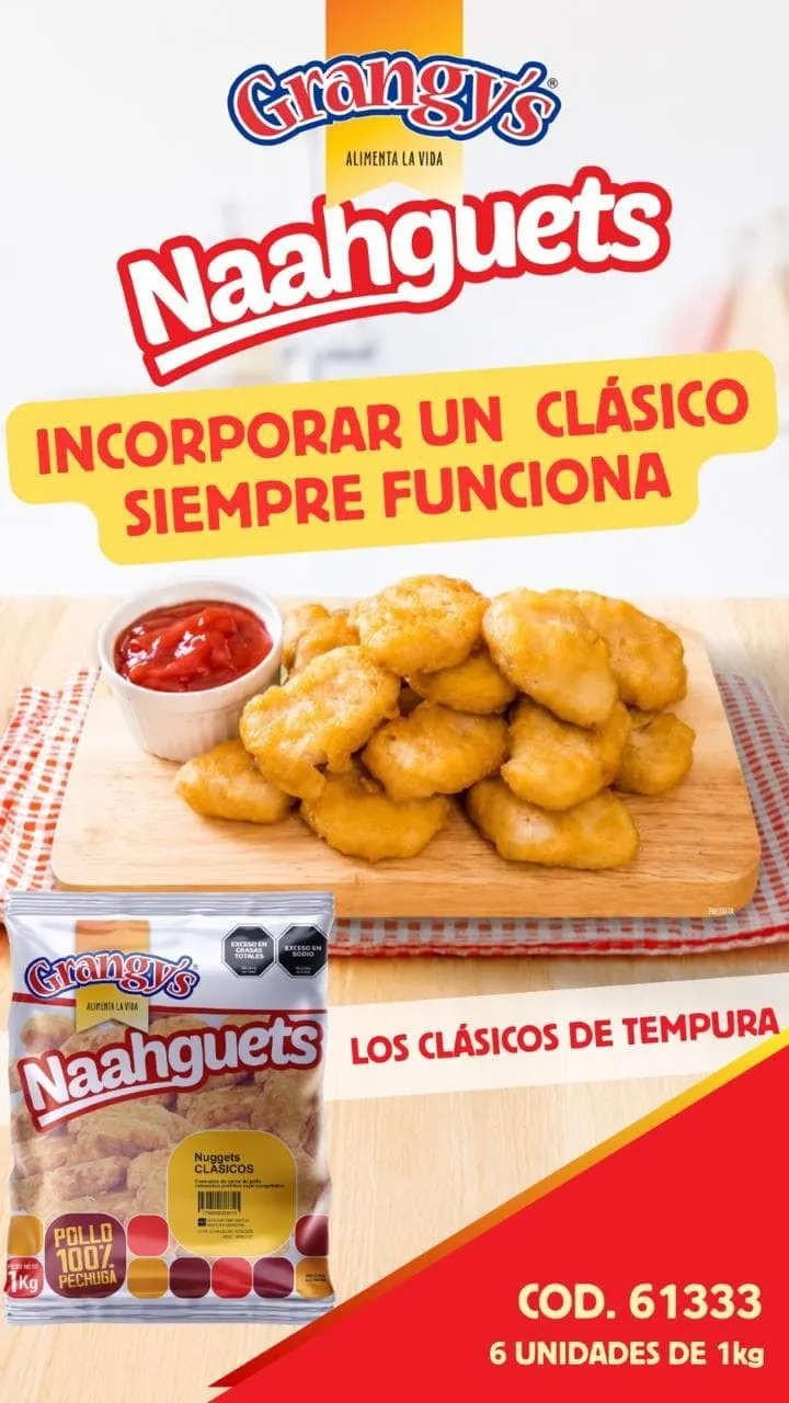 Grangys Nuggets Clasicos Tempura